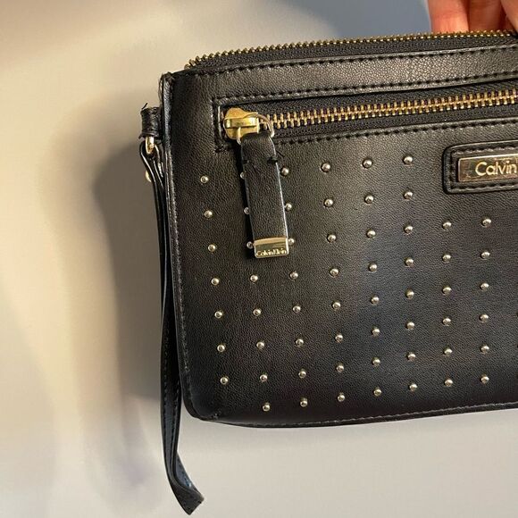 Calvin Klein Studded Clutch/Wristlet - Picture 6 of 12